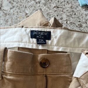 J. Crew Flex Tan Trousers